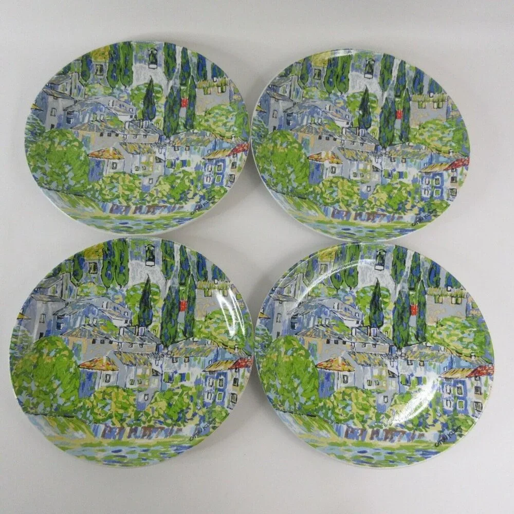 - Gustav Klimt Church in Cassone by Furio - Set of 4